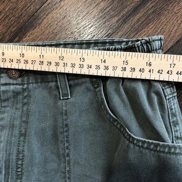 Vintage Lee Mom Jeans Pants 18m Womens USA Made Green? Gray? 80s 90s Bottoms - Picture 11 of 12